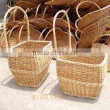 Factory Directly Supply Cheap Wicker Shopping Trolley for Supermarket thumbnail-2