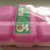 Mini Storage Box Set,pp Lunch Box