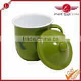 Sell Like Hot Cakes of Enamel Teacup With a Lid thumbnail-2