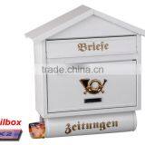 European Style Wall Mount Mailbox Letter Box thumbnail-3