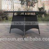 Mayfair Square Wicker Dining Table thumbnail-3