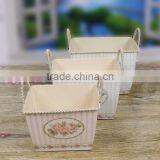 European Style Hot Sale Cheap Price Flower Metal Pot for Home Decor and Decoration