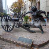 Bronze Foundry High Quality Cannon Bronze Statue for Outdoor Garden thumbnail-2
