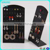 L Shaped Floor Acrylic Earring Display Stand Holder With Black Color Plexiglass Earring Rack thumbnail-6