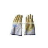 SUNNYHOPE Yellow Latex on Full Coated Safety Cuff Work Gloves thumbnail-2