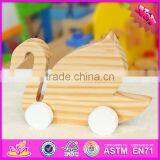 2016 New Design Kids Toy Wooden Swan W05B149 thumbnail-1