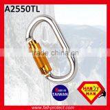 25KN Mountain Climbing Super O Type Aluminum Carabiner For Rescue thumbnail-1
