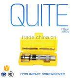 Auto Repairing 7pcs Impact Screwdriver Set