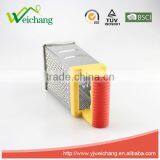 WCGT321 New Products 4 Sides Electrolytic Corrosion Vegetable Kitchen Graters Stainless Steel Grater thumbnail-4