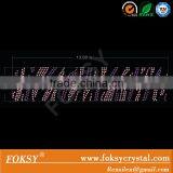 Wholesale Rhinestone Cheer Bow Iron on Transfers Bling Motif Designs thumbnail-1