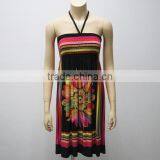 2016 Long Women Black Sexy Chiffon Dress thumbnail-4