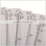 PVC Drafting Scale Ruler 5pcs in a Set #8500-5 thumbnail-3