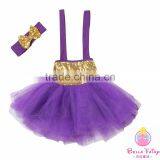 New Fashion Designs Sequin Dress for Baby Girls thumbnail-4