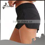 Woven Fabric Custom Compression Shorts Yoga Spperal for Female Gym Wear thumbnail-2