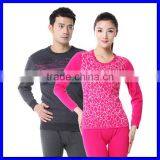 Top Brand 100% Cotton High Quality Men And Women Thermal Underwear Wool Warm Inside Jacquard Long John thumbnail-1