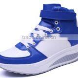 High Cut Swing Shoes Wedge Fashion Walking Shoe Low MOQ Bulk Wholesale for Lady thumbnail-1