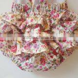 Classical Ruffle Baby Rompers Lace Fabric Readymade Garments Wholesale thumbnail-3