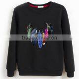 China Oem Cheaper Customized TC65/35fleece 300grm Printed Crewneck Sweatshirt With Good Quality thumbnail-5