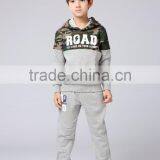 Autumn Winter Fashion Cotton Knitted Kids Sport Clothes Set Boys 2pcs Clothes Set Kids Clothing Wholesale thumbnail-1