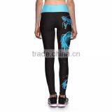 2017 High Quality Custom Made Women Blank Fitness Sublimation Yoga Leggings For Women thumbnail-3