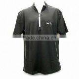 Men's Half Zip T-shirt, Eco-friendly Clothing, Good Colorfastness thumbnail-1