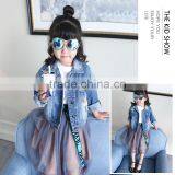 S17635A Fashion Children Outwear Coat Kids Denim Jacket thumbnail-3