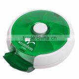 Push-It Pill Dispenser - Has a Push Button Center to Rotate Daily Dosage of Tablets or Capsules and Comes With Your Logo thumbnail-5