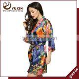 Kimono Robes Women's Robe, Bride Bridesmaid Silk Satin Bridesmaid Robes 002 thumbnail-2