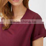 Wholesale Plain Pregnant Women t Shirt Maternity Clothes thumbnail-3