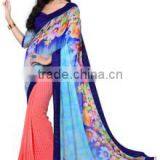 Attractive Party Wear Sarees 17423 thumbnail-1