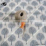 Japanese Style Linen Fabric Tree Pattern Fabric For Curtain Sofa Table Clothing thumbnail-1
