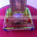 Crystal Makkah Clock Tower Model With LED for Souvenir Gift KJJ-01 thumbnail-5