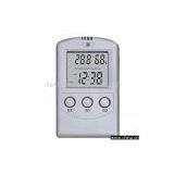 Hygro-Thermometer With Clock thumbnail-1