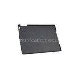 Black IPad Air Wallet Case Plain Pattern Apple IPad Protective Case