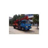 High Mobility Truck Mounted Drilling Rig Hydraulic Chuck For Highway