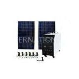 600 Watt Off Grid AC Solar Power System Home , 12V/100AH Battery