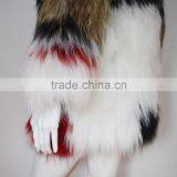 SJ045-01 China Glossy Sumptuous Raccoon Knitted Fur Coats/Women Coats With Out Lining/Multicolor Fur Coats thumbnail-6