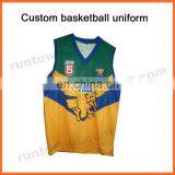 2013 Runtowell professional basketball jersey logo design / basketball jersey uniform design / basketball uniforms wholesale