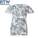 O-neck Short Sleeve 100% Polyester T-shirt thumbnail-3