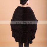 Mink Fur Knitted Scarf Knitted Scarf for Ladies thumbnail-1