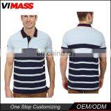 100% cotton Stripes Wholesale High Quality polo shirt design