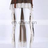 Steampunk Short Front Long Back Skirt With a Pocket thumbnail-1
