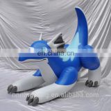 Ningbang hot sale giant inflatable zenith dragon blue color,pvc inflatable toy