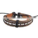 Leather Cuff Wide Bracelet thumbnail-3