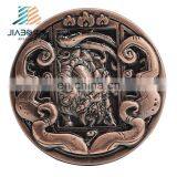 Commemorative Souvenir Custom Antique Copper Coin Medallion Badge With High Quality thumbnail-5