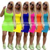 LAITE D2010 Hot Sales Women Fashion Casual Dresses Ladies Latest Fashion Bodycon Knit Dresses Women Summer Dresses thumbnail-2