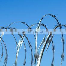 Barbed Wire Coil Galvanized Cross Razor Wire for Railway Galvanized Wire thumbnail-5