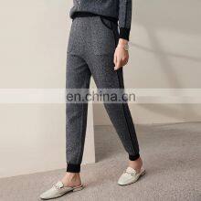 Women Cashmere Lounge Set Women Cardigan Sweater Knitted Joggers Pants 2 Piece Set thumbnail-3