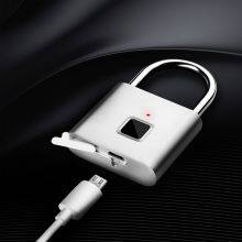 Secukey Fingerprint Padlock IP62 Waterproof Smart Digital Zinc Alloy Fingerprint Lock Keyless Intelligent Door Lock thumbnail-4