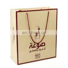 Recyclable Paper Bag Hot Sale Recyclable Kraft Paper Bag With Twisted Handle Reusable Boutique Paper Shopping Bags Logo Printed thumbnail-5